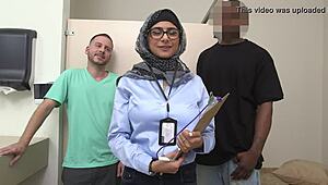 أحب بلاوي هاندجوب ميا خليفة المضحكة مع توني روبينو