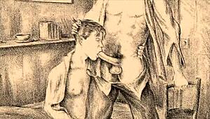 What Makes Vintage Erotic Illustrations So Captivating?