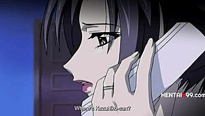 Stedmor tørster efter opmærksomhed i desperat hentai kærlighedsscene