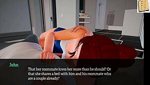 Minha nova família 55 com bundona de novinha 18+ e peitões em putaria caseira