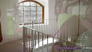 エラとカーラがお互いの快楽に溺れる😍