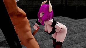 Ik Kan Aura Niet Stoppen Met Neuken Met Monster Toys in Wilde Gangbang.