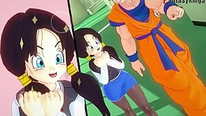 Android 18 i gennemsigtig bikini bliver kneppet af en drage-monster i denne trailer 😈