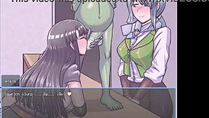 Uau, acredita nesse final épico de conquistador goblin em ação hentai selvagem?!