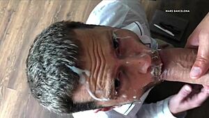 คอมไพล์ชั่นบลูโจ๊บเกย์สมัครเล่นมีควยใหญ่และฟาเชียลเลอะ