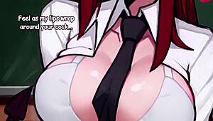 魅魔学生角色扮演渴望用动漫氛围吸干你的能量