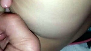 Amatur Asia pancut kuat dari jari jilat intensif