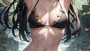 Foda de praia inesperada em animação 3D com sons ASMR?