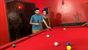 What starts as a game turns into a wild gay gangbang. Twinks get bareback in a steamy POV.