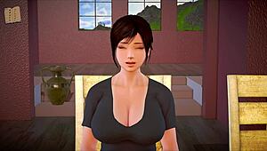 Моя новая семья 516 с блондиночкой