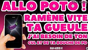 Abre o Cu Bem Largo pro Teu Amigo no Áudio Gay Francês