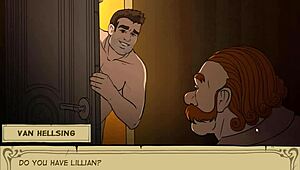 Isteri Blonde Seludup, Buntut Besar Ditebuk Kote Gergasi