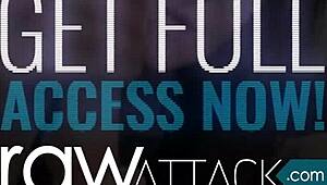 Round Juicy Ass Blonde In Hardcore Raw Bts