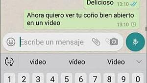 Pelacur adik ipar saya yang tidak setia beri segalanya di Whatsapp