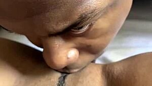 i love watching her cute booty get licked good