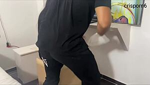 young woman in job interview turns into wild swinger party with blowjobs and doggystyle