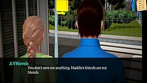 Minha Nova Família 240 Bunda Loira Erótica em Cartoon