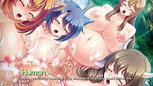 Oi, Mau Liat Aku Ngewe Tiga Cewek Monster Hamil di Ep5?