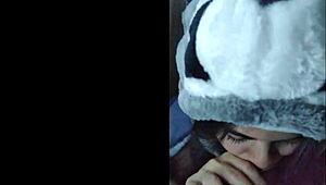 Beautiful Teen Babe Deepthroats And Blows In Amateur Oral Session!