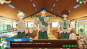 Game Friends Camp Episode 2: Getting Close with Taiga in Russian Voice 😍