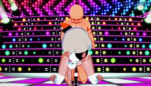 I saw Serena and Bea Saito having intense sex with the old man in Pokemon hentai, it was so hot!