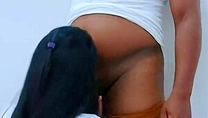 Teen couple heats up with steamy bedroom action. Their natural chemistry sparks wild amateur fun.