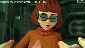 Velma hunting new mysteries in wild 3D parody action! 🔥