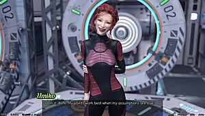 アジアンミルフ科学者が宇宙で遭難してプロジェクトを披露？