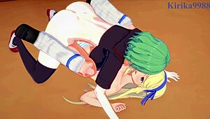 카츠라기, 히카게, 후타나리 섹스에서 강렬한 쾌감 느껴