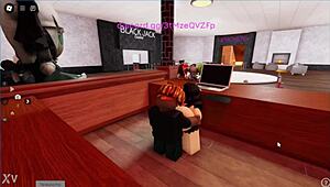 Hanya hari biasa, perempuan Roblox curang cari kote hitam besar