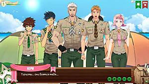 Game Friends Camp Ep 20, scherzo foto con doppiaggio russo! 😂