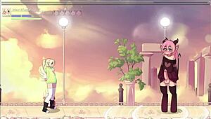 Max精灵在第三关狂野Hentai场景中激战！