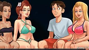 Saga do verão - gatas da faculdade, querem girar a garrafa pelo prêmio de pauzão monstro?