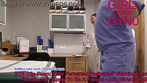 מאחורי הקלעים של סטייסי שפרד בבדיקה פרוורטית אצל רופא כף רגל