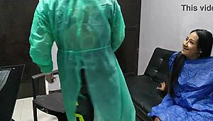 Aku Jadi Sangat Tergairah di Dokter, Akhirnya Bangs Dia Keras!