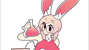 Enfermeira Fofo em Fantasia de Coelhinha com Paciente no Hospital - Animação Hentai