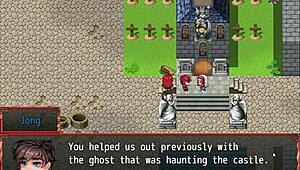 Vay be, küçük 18+ memeler harem hentai oyununda vahşi bukkake yaşıyor! Bölüm 16