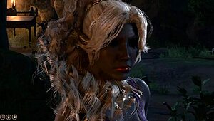 博德之门3中Minthara扶她性爱场景狂野！