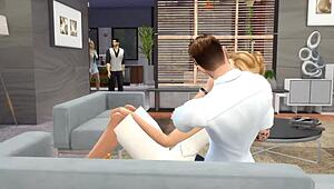 تبادل زوجات في ذا سيمز 4 يصير جنوني ومجنون!