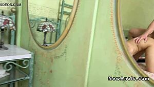 Loira francesa leva no cu apertado em POV.