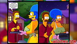 Најбоље сцене са гузом из Симптунс Симпсонс порнића