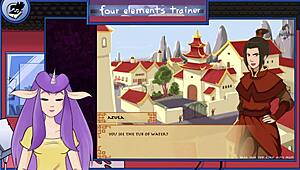 Avatar: Last Airbender Trainer Part 21, Azula Showering 😊