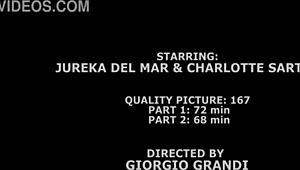 最後の一滴まで、ジュレカ・デル・マーがギャップとクリームパイスワローでダブルアナルポンディングを受ける