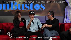 Sara Blonde gebang kontol gede fans suami cuckold nonton