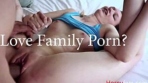 틴 18+ 소피아 윌드가 히든 스파이 캠으로 스텝대드 섹스 잡아