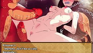 プリンセス・アンナのワイルド緊縛ミッションに没頭