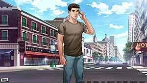 Our Red String Bahagian 29 bagi hisap gay mentah gameplay intens