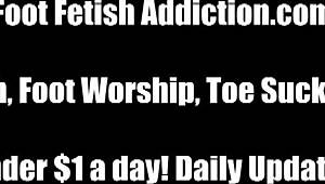 Så Du Er Vild Med At Forkæle Vores Smukke 18+ Unges Fødder, Ikke?