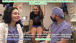 Hey, Clov Stefania Mafra bliver slæbt til et fjernt center af Officer Tampa til afhøring