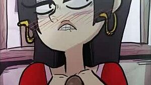 波雅·汉库克乳交循环，动漫宝贝用大胸夹紧肉棒，变态动作